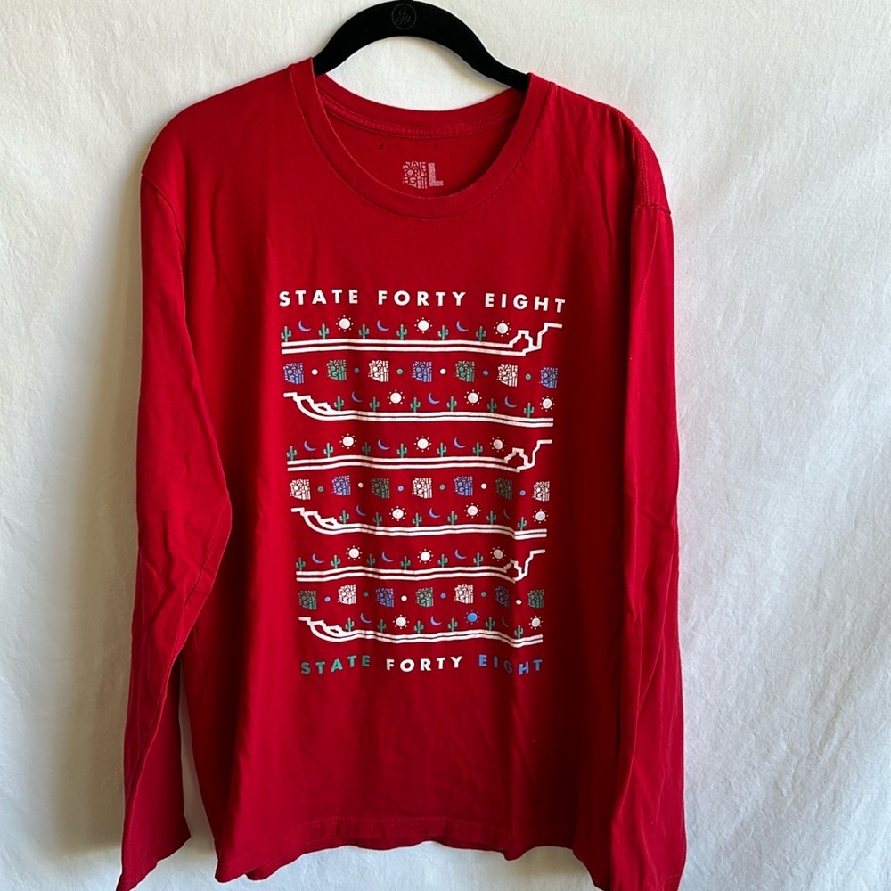 State Forty Eight long sleeve T-shirt, size L